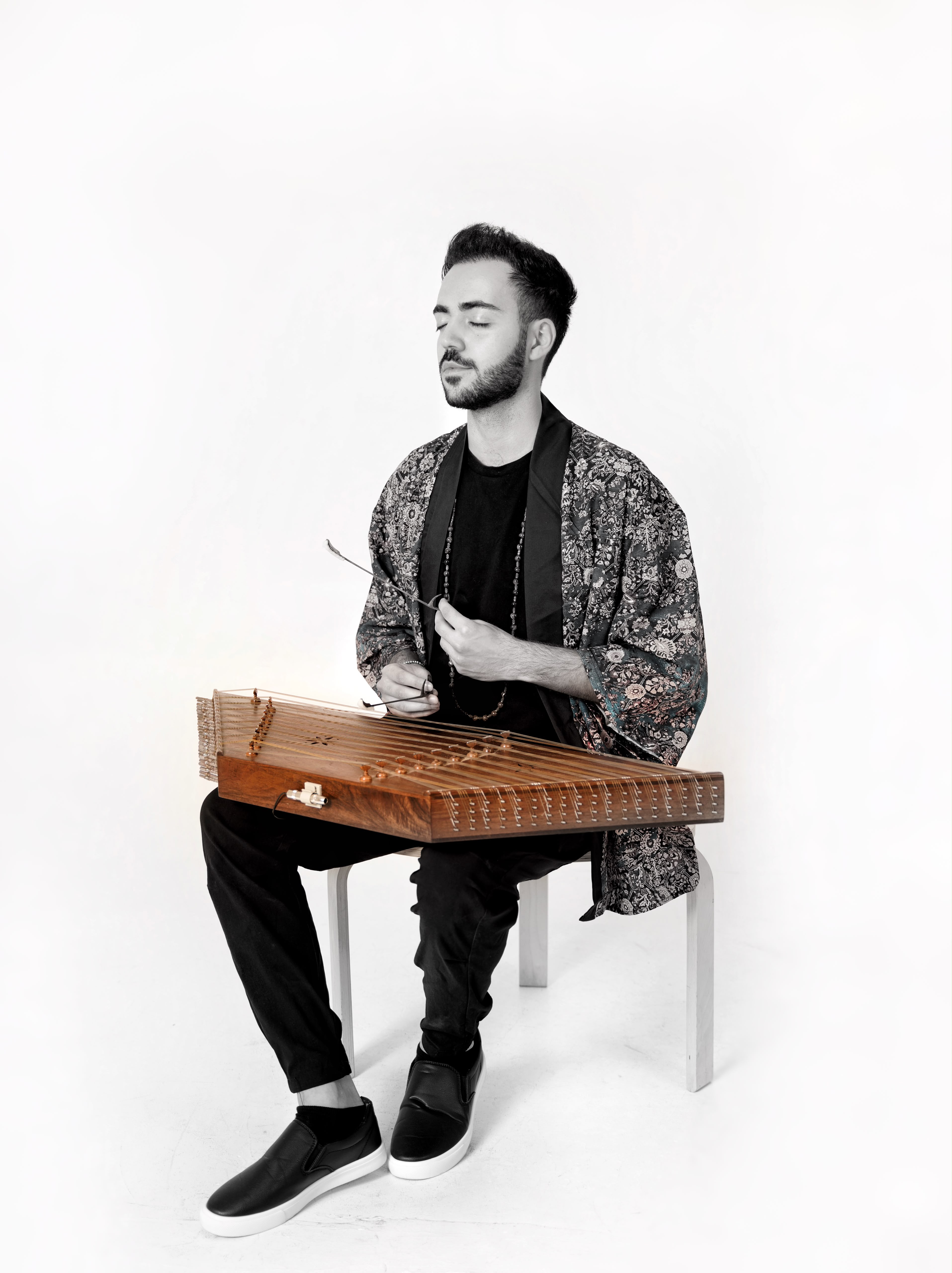 Gabriel Shem with santur