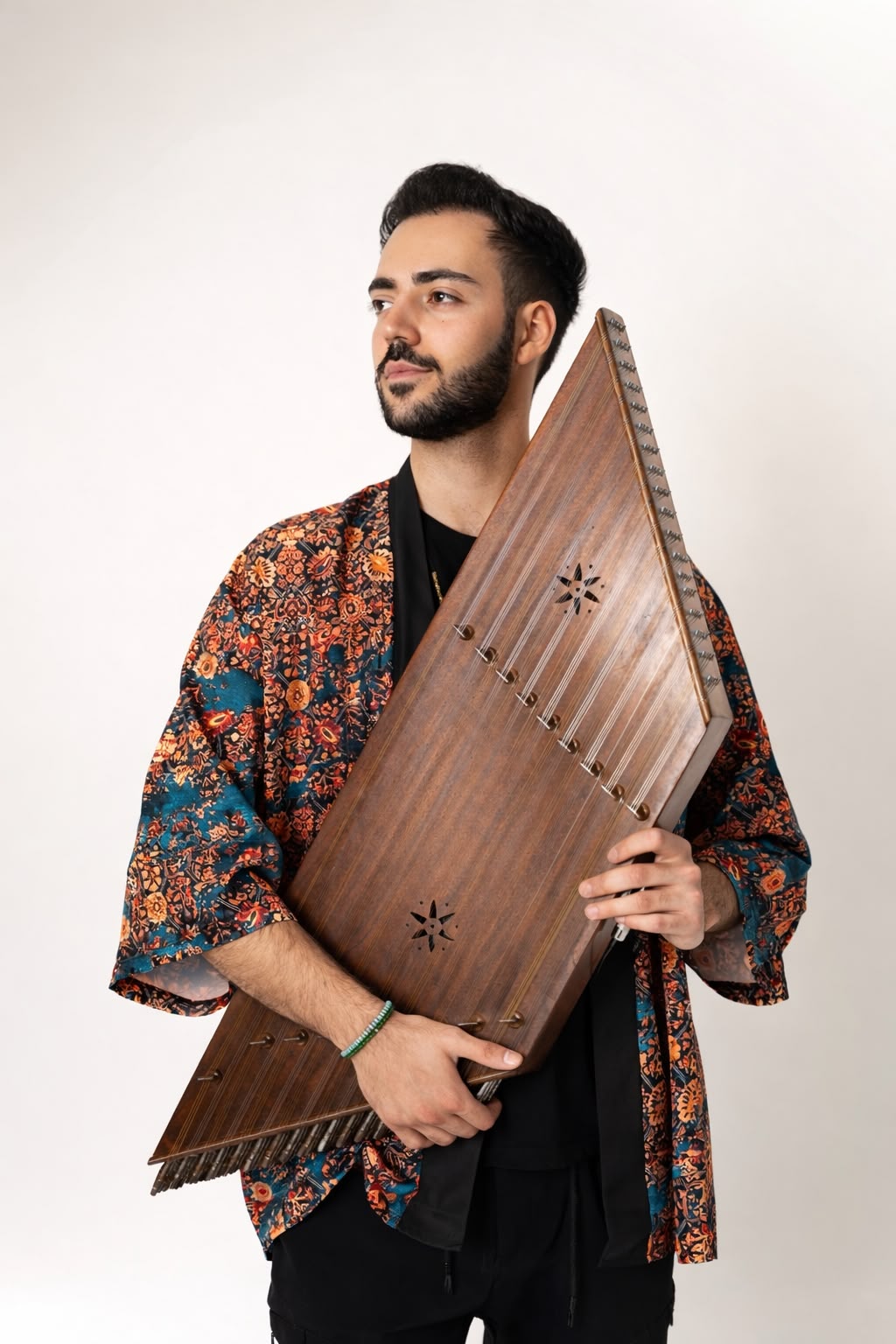 Gabriel Shem with the santur